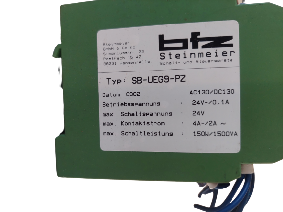 BFZ Steinmeier SB-UEG9-PZ Security Relay