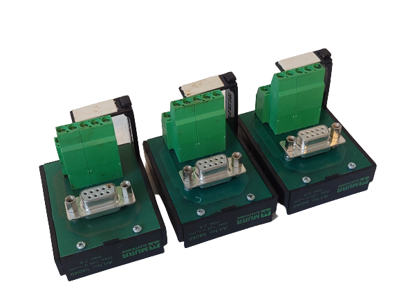 Murr Elektronik 54040 9-Pin D-Sub Connector to Screw Terminal Block Br