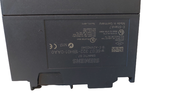 Siemens Model:  6ES7 322-1BH01-0AA0