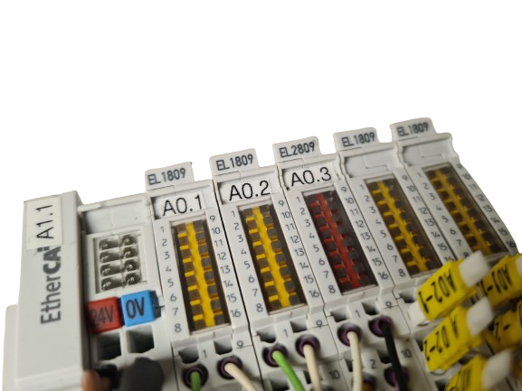 Beckhoff EK1100 EtherCAT Coupler & EL1809 EtherCAT Terminal 16 channel digital input & EL2809 EtherCAT Terminal16-channel digital output Module