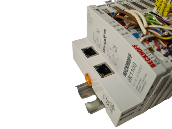 Beckhoff EK1100 EtherCAT Coupler & EL1809 EtherCAT Terminal 16 channel digital input & EL2809 EtherCAT Terminal16-channel digital output Module