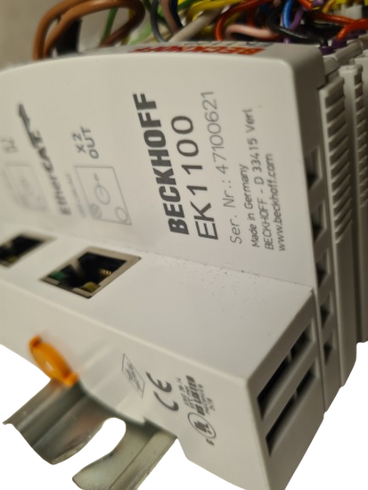 Beckhoff EK1100 EtherCAT Coupler & EL1809 EtherCAT Terminal 16 channel digital input & EL2809 EtherCAT Terminal16-channel digital output Module