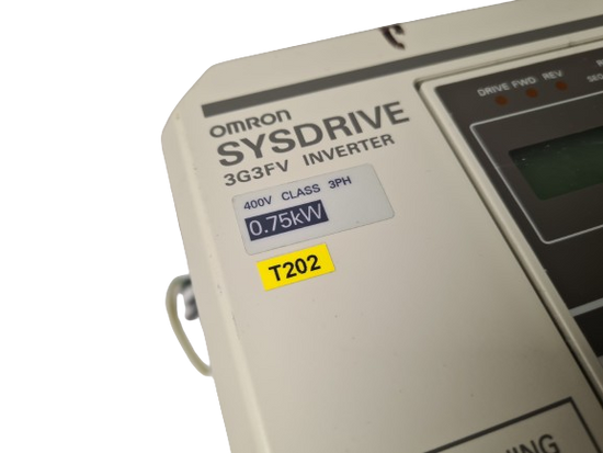 Omron Sysdrive 3G3FV-A4007-CUE Inverter Drive 0.75kW 400V