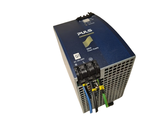 Puls power supply, QS20.241,  50TO 60HZ, 20 AMPS, 24 VDC, single phase input