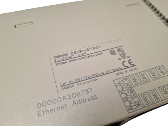 Omron CS1W-ETN01 Ethernet Unit