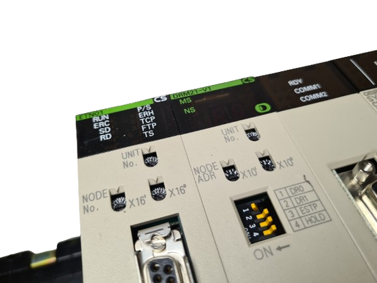 Omron Sysmac CS1G-CPU43H Programmable Controller & CS1W-C200HW-PA204 PLC Power Supply & CS1W-ETN01 Ethernet Unit 