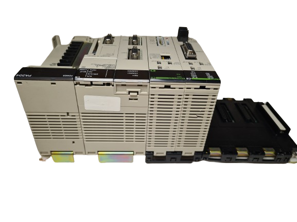 Omron Sysmac CS1G-CPU43H Programmable Controller & CS1W-C200HW-PA204 PLC Power Supply & CS1W-ETN01 Ethernet Unit 