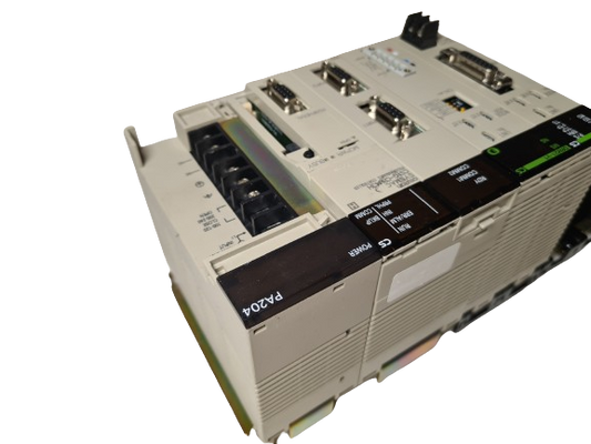 Omron Sysmac CS1G-CPU43H Programmable Controller & CS1W-C200HW-PA204 PLC Power Supply & CS1W-ETN01 Ethernet Unit 