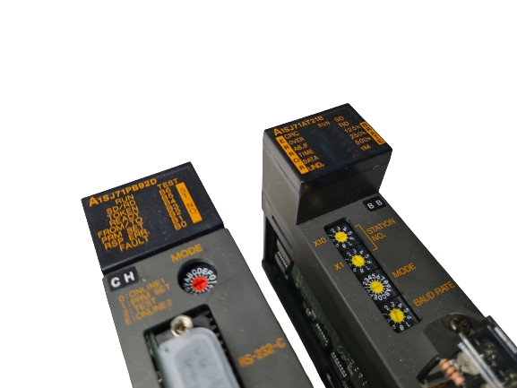 Mitsubishi Melsec Power Supply A1S62PN & Cpu A1SCPU-S1& Profibus I/F Unit A1SJ71PB92D & Data Link Unit A1SJ71AT21B