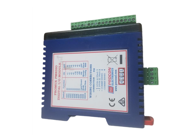 Promess Dio Module Promux PM8DIO Digital Input/ Output Module