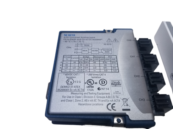 Ni 9219 Module National Instruments NI USB-9162 Compact DAQ Chassis NI USB-6008 Multi