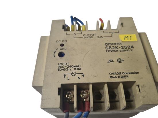 Omron S82K-2524 Power Supply 24VDC 2.1A