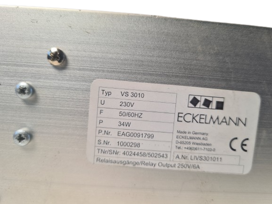 Eckelmann VS 300 Typ 5 Bediengerät Linde Eckelmann VS 300 Typ 5 Bediengerät Linde