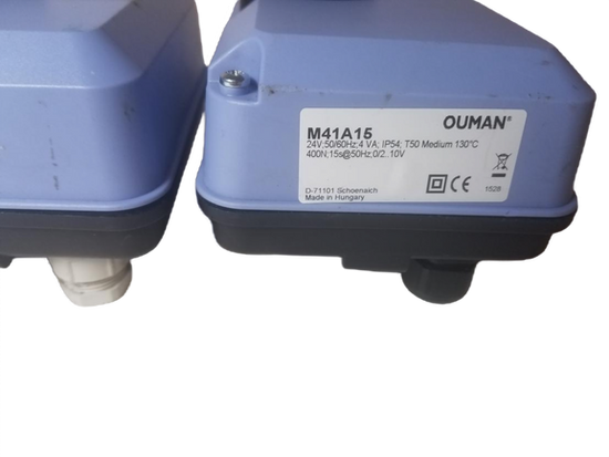 Ouman M41A15 valve actuator 3-leg controlled valve