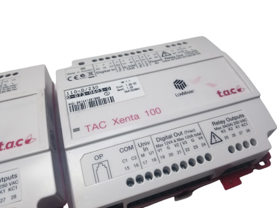 Tac Controller Schneider Electric TAC Xenta 110-D/230 LonMark Dual Zone Controller