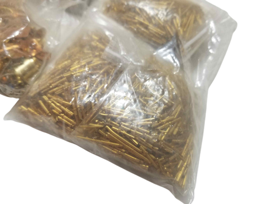 1lbs (.5kg) Of Scrap Gold Pins And Parts Plated Gold