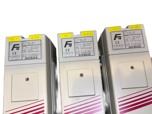 1x KEB COMBIVERT F4 Frequency Inverter 07.F4.C3D-1280/1.4 750W 1.8kVA 1-Phase