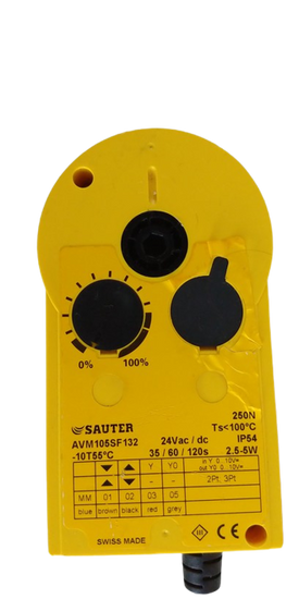 Sauter Actuator AVM105SF132 250N 24VAC/DC
