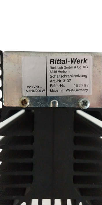 Rittal-Werk 3107 Electrical panel Space heater 220V