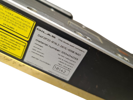 6x Coherent/Rofin 300W DILAS D4F2.5P22 40A 12V Fiber Diode Laser 780-1100nm #21