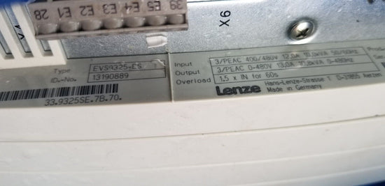 Lenze EVS9325-EPV004 Servo Drive - White