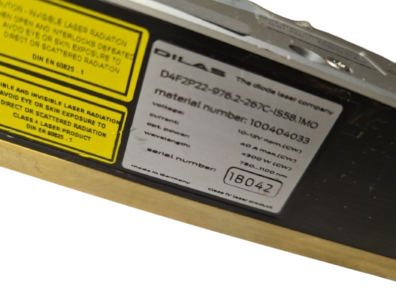 5x Coherent/Rofin 300W DILAS D4F2P22 40A 10-12V Fiber Diode Laser 780-1100nm #18