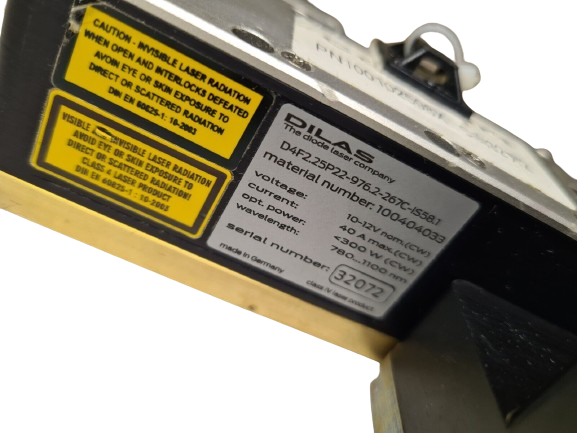 5x Coherent/Rofin 300W DILAS D4F2P22 40A 10-12V Fiber Diode Laser 780-1100nm #18