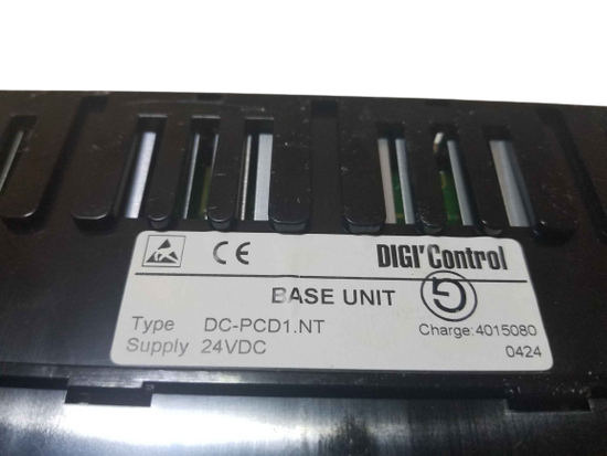 Digi Control DC-PCD 1.NT Display Process Control Digital  Base Unit with Operator Terminal