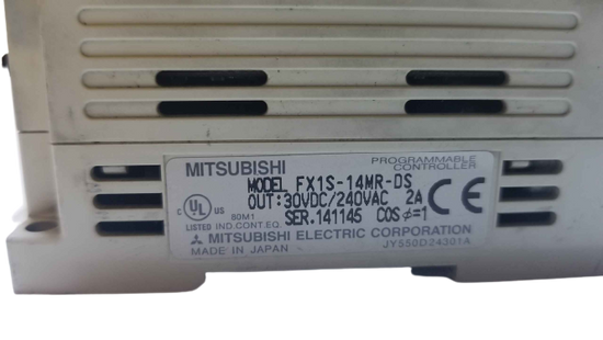 Mitsubishi Programmable Controller  FX1S-14MR-DS 