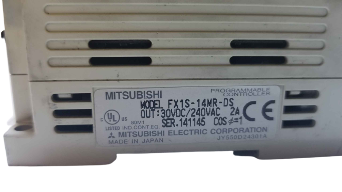 Mitsubishi Programmable Controller  FX1S-14MR-DS 