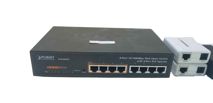 Planet fsd-804ps 8-port 10/100 web smart switch with 4 poe port