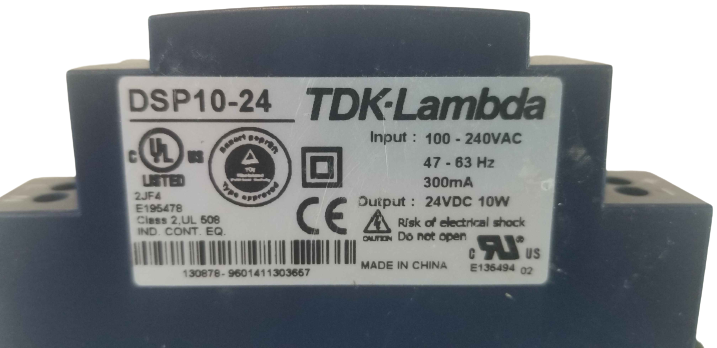 TDK-Lambda DSP10-24 DIN Rail Power Supply
