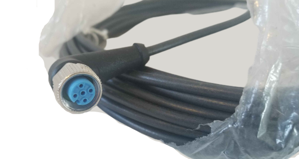Sick Female connector M12 4-pin angled A-coded YG2A14-100UB3XLEAX 2095768