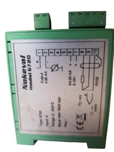 Nokeval 6720 Galvanic isolated 2-wire transmitter