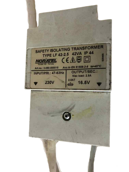 Safety Isolating transformer 230VAC  TYPE LF 42=2.5