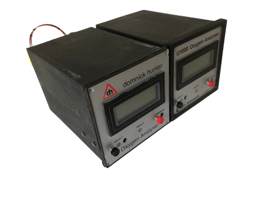 2x Hitech Instruments G1000 Oxgen Analyser + Galvanic Oxygen Cell