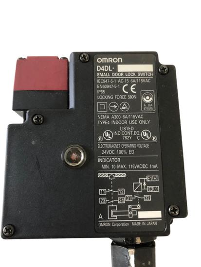 Omron D4DL-2DFG-B Guard Lock Safety Door Switch