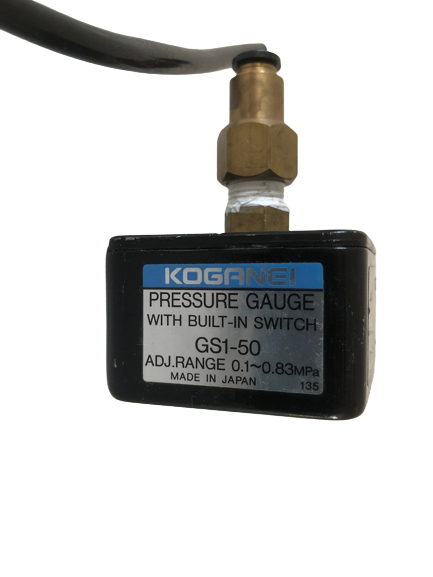 Kogane Pressure Guage GS1-50 ADJ. RANGE 0.1~0.83MPa