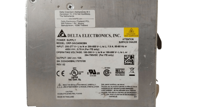 Delta Power Supply DRP-24V240W2BN 