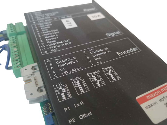 Maxon Motor DC Motor Controller 203661 10A 12-50VDC Servo Amp Power In Module