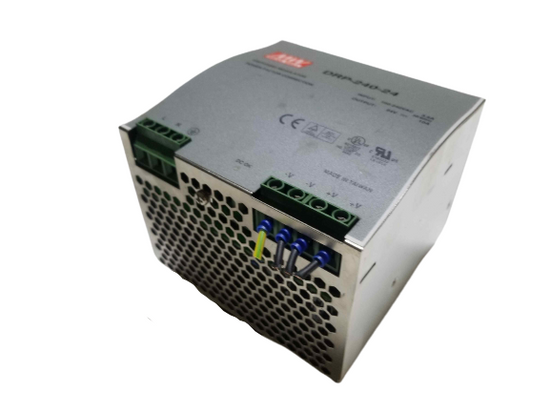 Mean Well DRP-240-24 Power Supply 100-240VAC and Output 24VDC 10A
