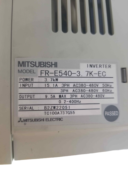 Mitsubishi VFD E500 FR-E540-3.7K-EC 3.7KW