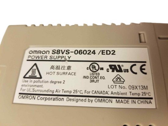 Omron CPM2C-20CDT1C-D Programmble Controller  Input Unit CJ1W-ID211  and Omron S8VS-06024/ED2