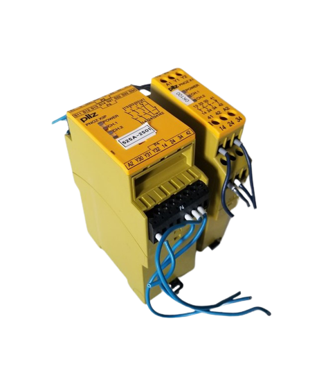 Pilz PNOZ X3P+PNOZ X1 24 VAC/VDC Safety Relay 2.5 Watts Output 24-240V Supply Voltage