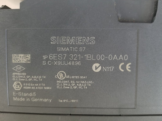 Siemens Digital Input 32xDC24V 321-1BL00-0AA0