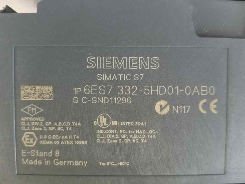 SIEMENS Analog Input/Output 6ES7 332-5HD01-0AB0