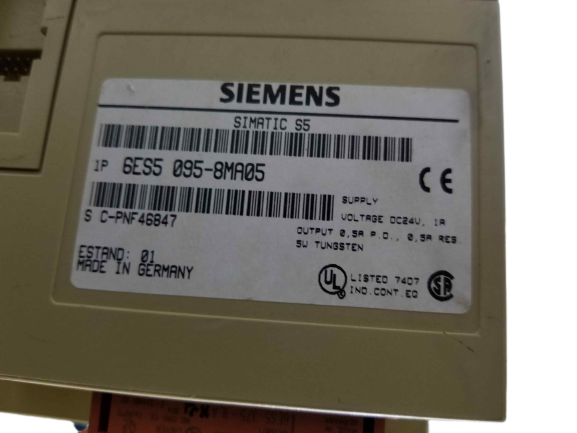 Siemens Simatic S5-95U  CPU 6ES5 095-8MA05