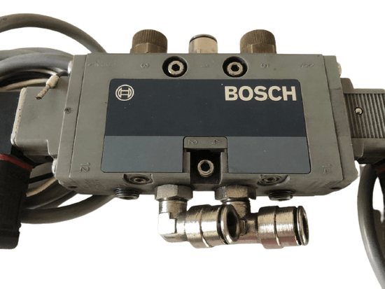 BOSCH REXROTH pneumatic valve No. 0820023602 + 2x coils 1824210243