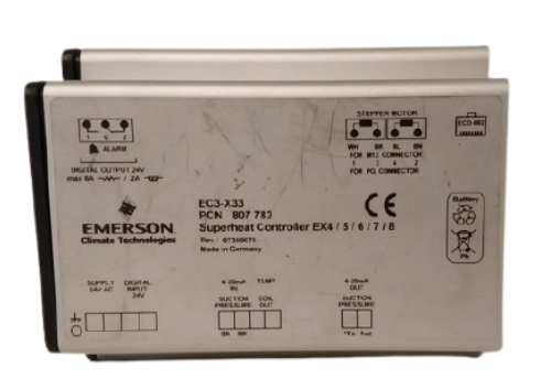 EMERSON EC3-X33 PCN 807782 OVERHEATING REGULATOR