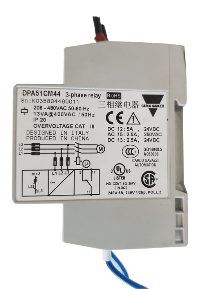 Carlo Gavazzi DPA51CM44 3-phase monitoring relay - A1 Customer